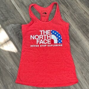 The North Face Women's Vibrant Red Tank Top